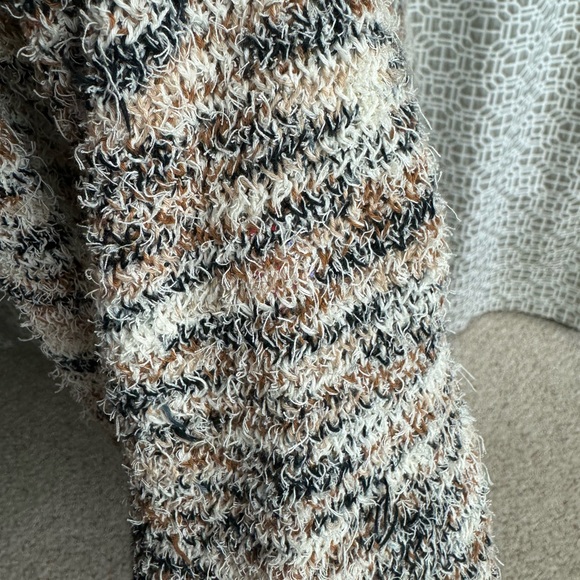 Anthropology light sweater coat size M - Picture 4 of 5